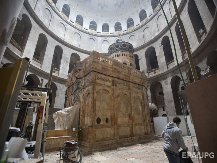 У Єрусалимі завершили реставрацію гробниці Христа