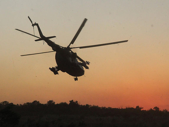 Возле Краматорска разбился военный вертолет, экипаж погиб