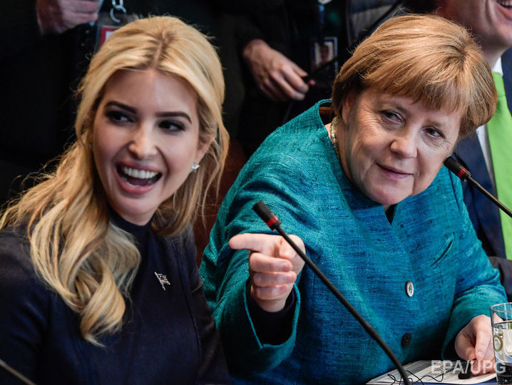 Меркель запросила Іванку Трамп на саміт щодо розширення економічних прав і можливостей жінок W20 у Берліні