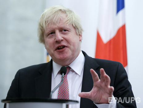 Голова МЗС Британії Джонсон відклав візит до Москви