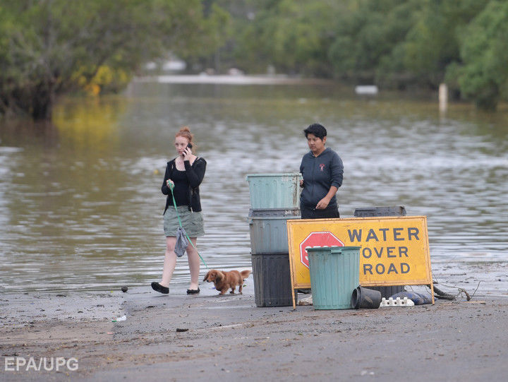 Жертвами наводнения в Австралии стали пять человек