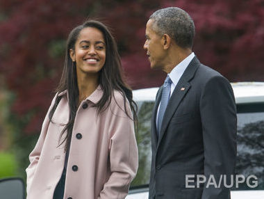 Папарацци сняли дочь Обамы с молодым человеком