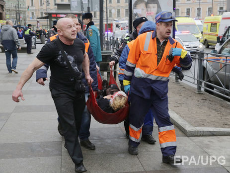 Теракт у Петербурзі здійснив смертник, його особу встановили