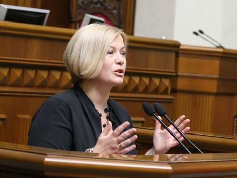 Геращенко сообщила, что боевики отказались привлекать Красный Крест или ООН к верификации списков заложников
