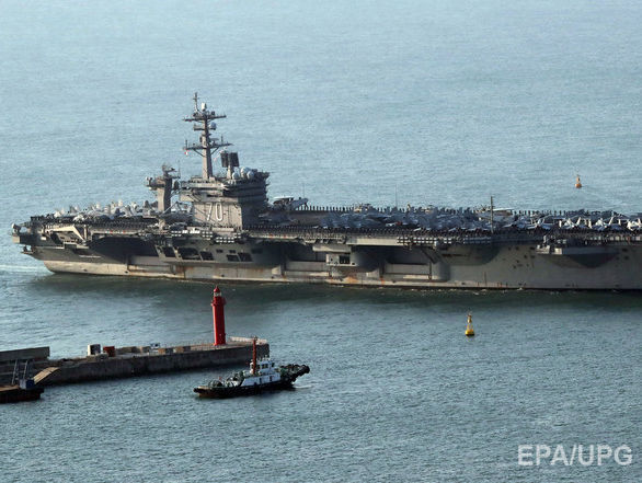 США внезапно развернули авианосец Сarl Vinson к берегам Южной Кореи – СМИ