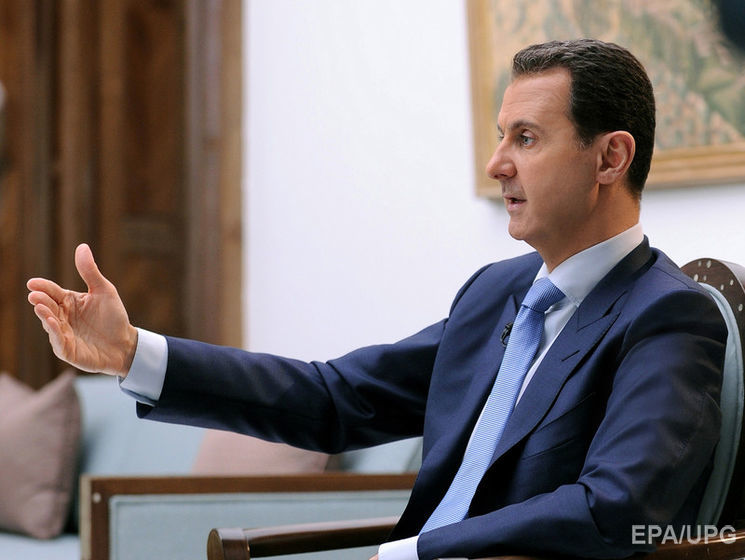 Асад назвал сфабрикованными на 100% обвинения в применении химического оружия