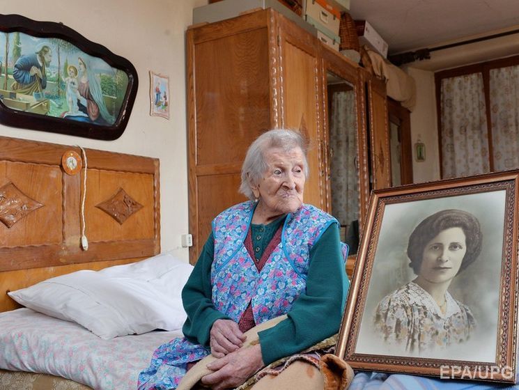 В Италии умерла старейшая женщина в мире Эмма Морано