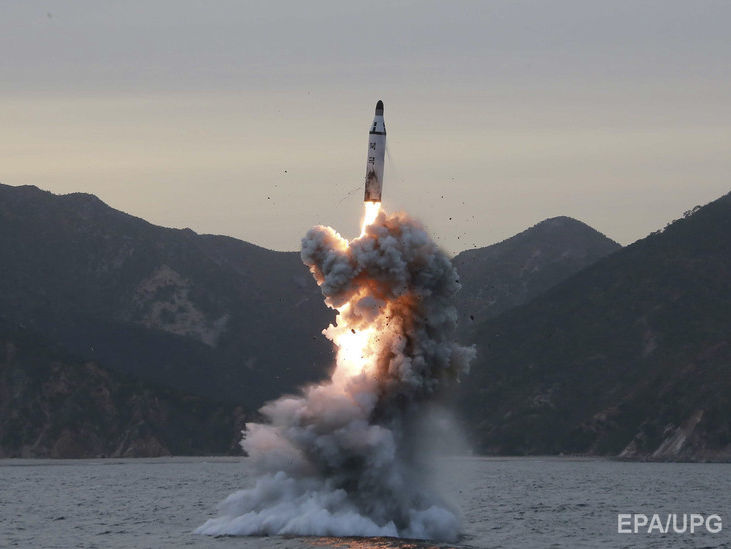 Северная Корея совершила неудачный запуск ракеты