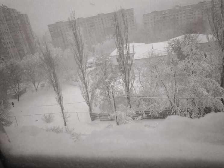 В Днепропетровской области 19 апреля выпало 29 см снега – Укргидрометцентр