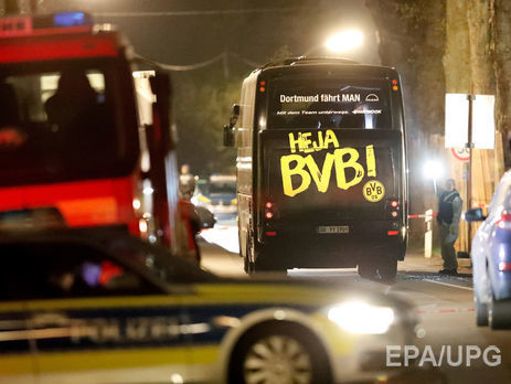 Суд Німеччини заарештував підозрюваного в нападі на автобус "Боруссії" росіянина