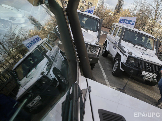 Боевики "ЛНР" обвинили в подрыве патруля миссии ОБСЕ "украинских диверсантов" 
