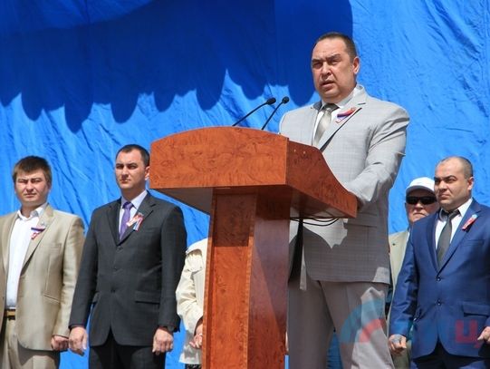 Плотницкий заявил, что в оккупированный Луганск на 1 Мая приехали представители 20 стран и депутат Европарламента