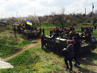 Антитеррористическая операция на востоке Украины, 17 апреля. Онлайн-репортаж