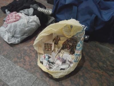 Во Львове на вокзале нашли сумку с боеприпасами
