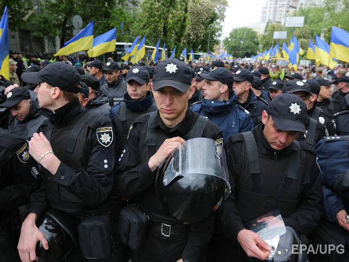 В Украине 9 мая за нарушение правопорядка задержаны 49 человек