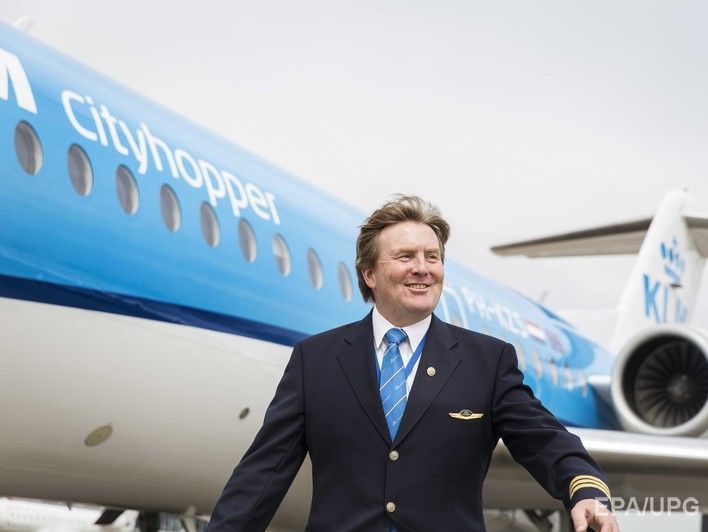 Король Нидерландов признался, что тайно работает пилотом пассажирского самолета