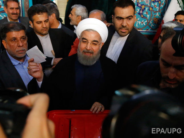 Нинішній президент Ірану Рухані перемагає на виборах