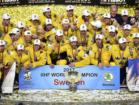 Шведы обыграли канадцев в финале чемпионата мира по хоккею. Фоторепортаж