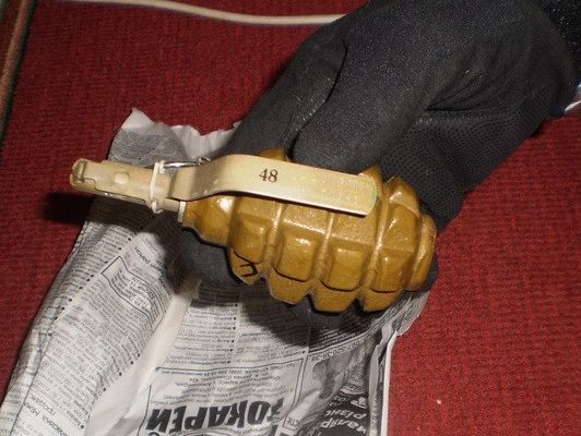 У Києві на дитячому майданчику перехожі знайшли бойову гранату – поліція
