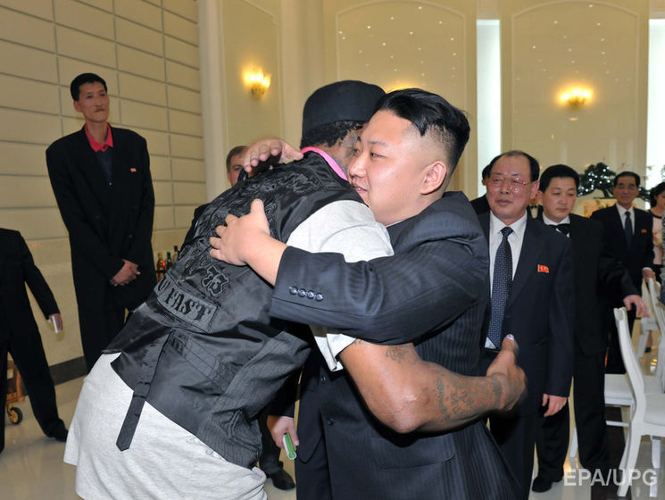 Экс-баскетболист Родман отправился с визитом в Северную Корею