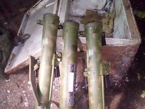 ﻿СБУ знайшла в Донецькій області схованки зі зброєю та боєприпасами