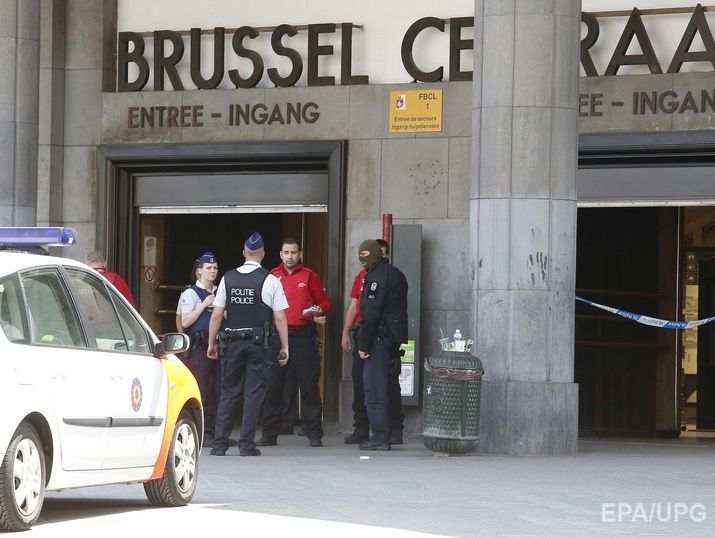 На железнодорожном вокзале Брюсселя произошел взрыв