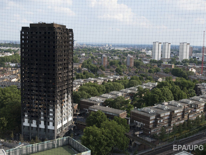 ﻿У Лондоні евакуюють понад 160 квартир через загрозу пожежі