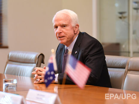 Маккейн посоветовал кандидату на должность замминистра обороны не сомневаться по поводу предоставления летального оружия Украине