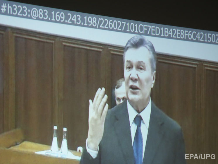 Оболонский суд продолжил слушания по делу о госизмене Януковича. Трансляция