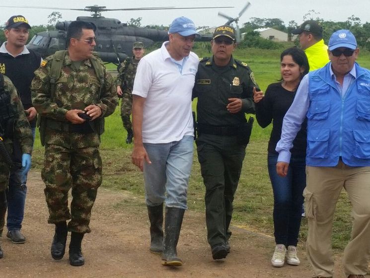В Колумбии повстанцы освободили похищенного сотрудника антинаркотического управления ООН