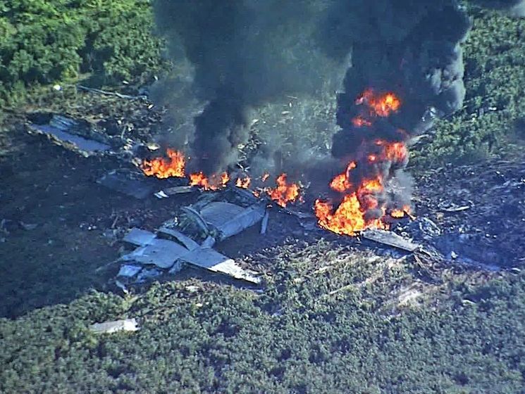 В США разбился военный самолет: погибло 16 человек
