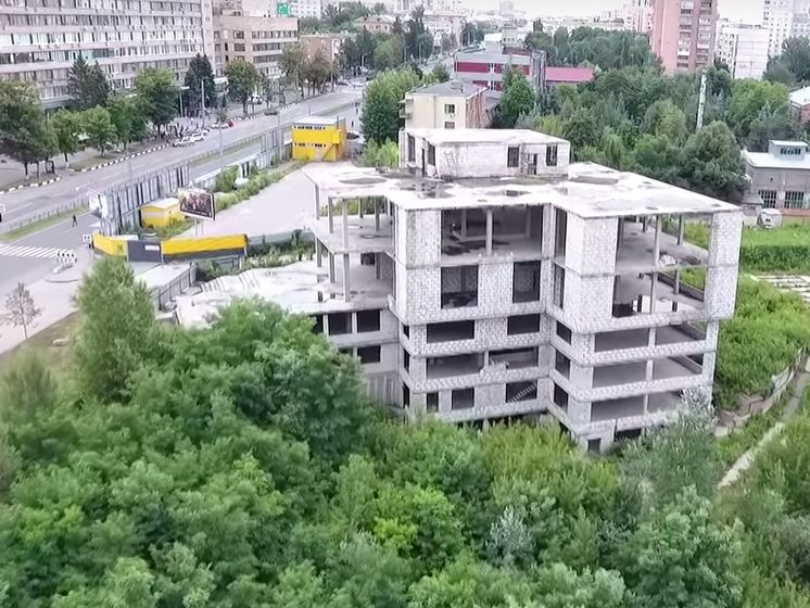 В Харькове взорвали недостроенное здание. Видео