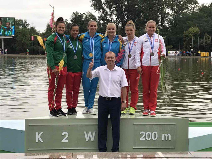﻿Українки завоювали золото на чемпіонаті Європи з веслування