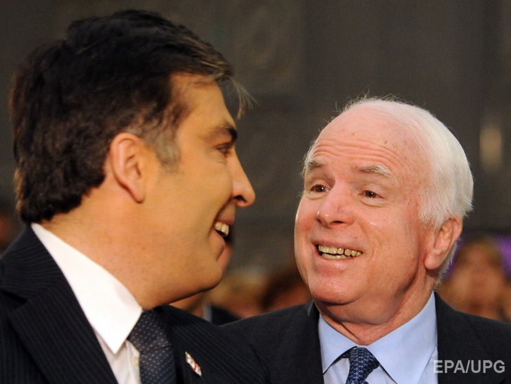 Саакашвили – Маккейну: Джон, это – сражение, и ты никогда не сдашься