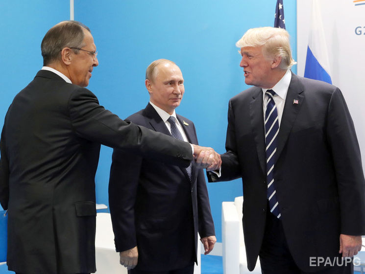 Лавров о тайной встрече Путина и Трампа: Возможно, они пошли в туалет вместе