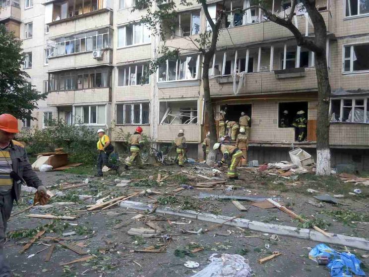 В результате взрыва в жилом доме Киева погиб один человек – ГосЧС