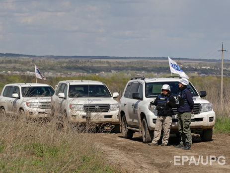 ﻿Місія ОБСЄ зафіксувала похоронні фургони, які в'їжджали з РФ на тимчасово окуповані території