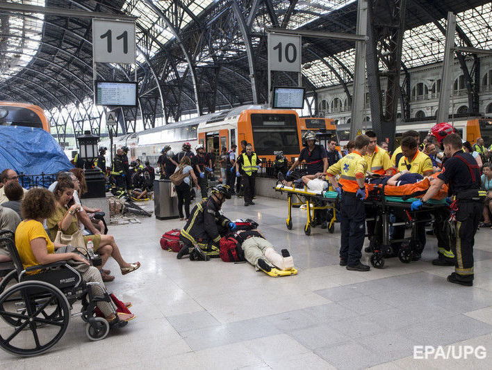 ﻿Українці не постраждали внаслідок аварії поїзда в Барселоні – МЗС