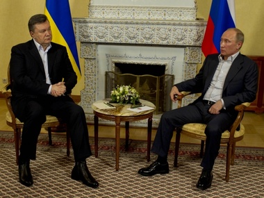 Янукович встретился с Путиным в Сочи