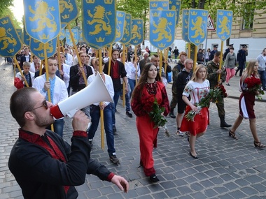Глава Львовской облгосадминистрации: Кремлевские провокаторы не помешали провести Марш величия духа