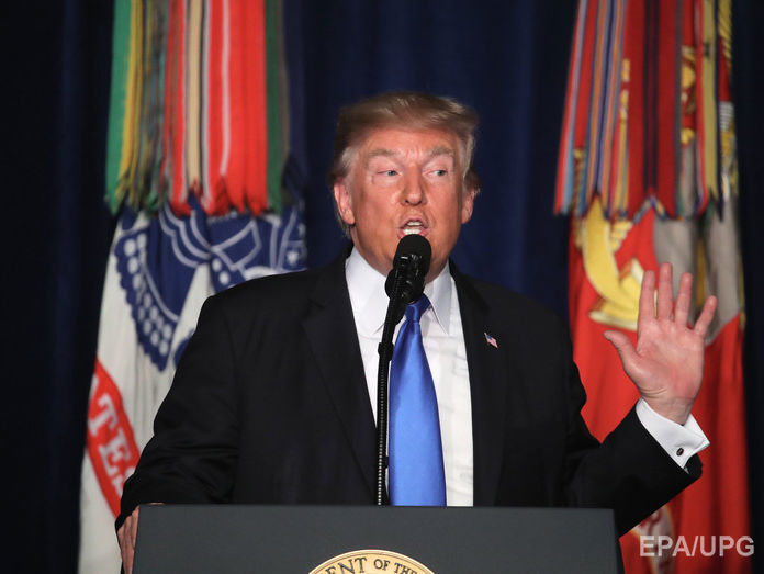 Трамп: Мы больше не будем использовать нашу военную мощь для построения демократий в дальних странах