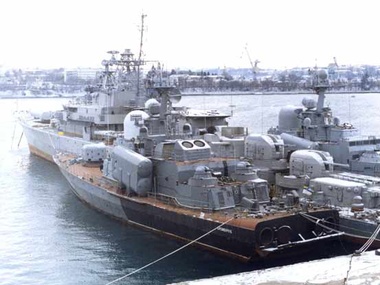 В Очаков прибыли шесть кораблей из Крыма