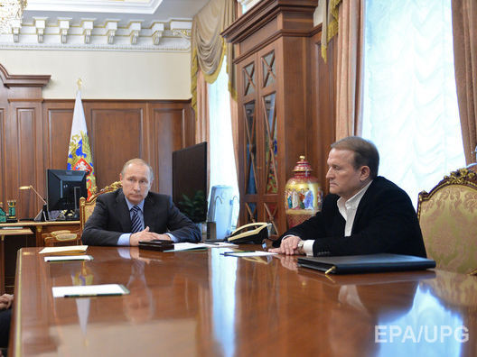 18 августа в Крыму Путин провел закрытую встречу с Медведчуком – СМИ