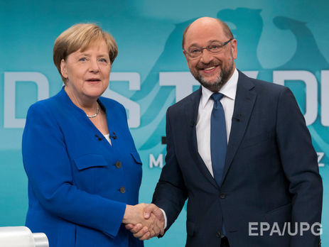 Картинки по запросу Меркель и Шульц
