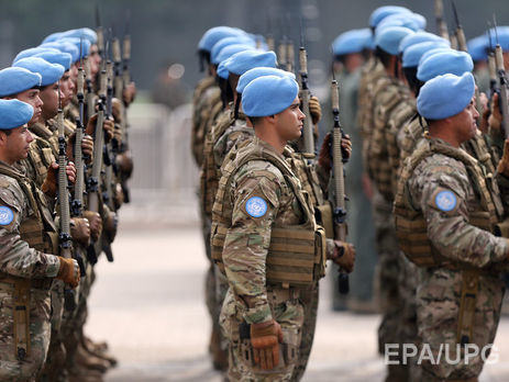 Украина добивается введения миротворцев ООН на Донбасс с 2015 года
