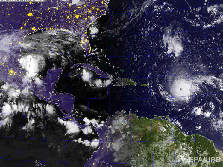 Найпотужніший ураган в Атлантиці "Ірма" налетів на Кариби