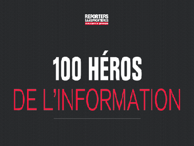 Двое украинских журналистов попали в список "100 героев информации"