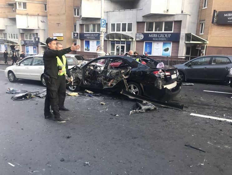 В авто Махаури при взрыве была "просто знакомая" – жена погибшего
