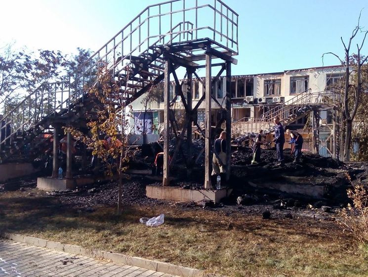 ﻿Поліція Одеси підозрює, що пожежа в дитячому таборі сталася через порушення норм пожежної безпеки