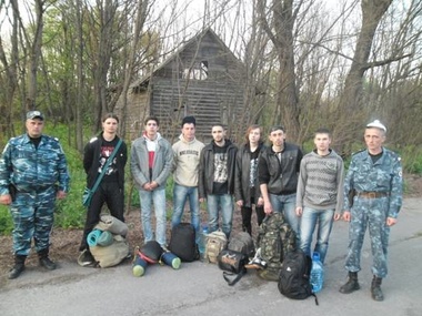 В зоне Чернобыльской АЭС милиционеры задержали семерых сталкеров и браконьера